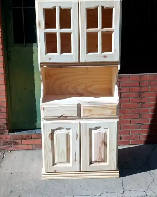 Modular de cocina de pino 0,80