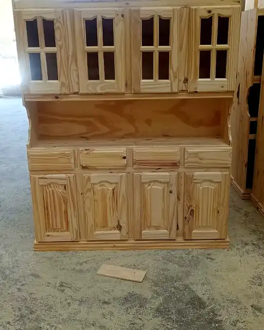 Modular de cocina de pino 1,60